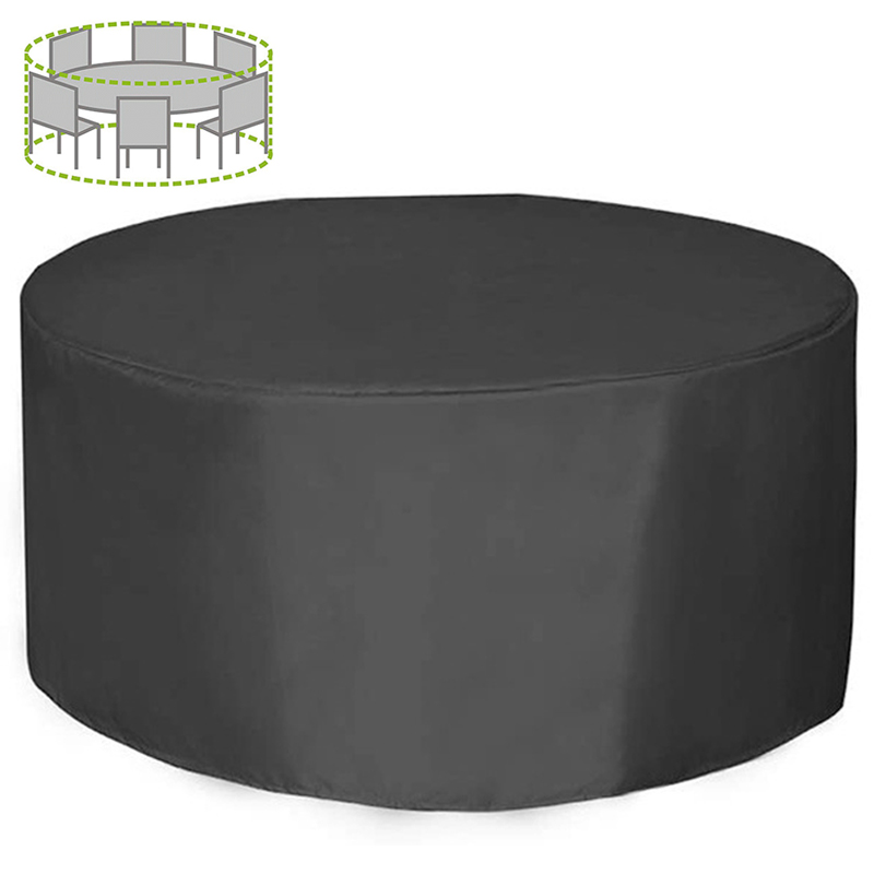 Outdoor Furniture Table - Capa Redonda para Móveis em 12