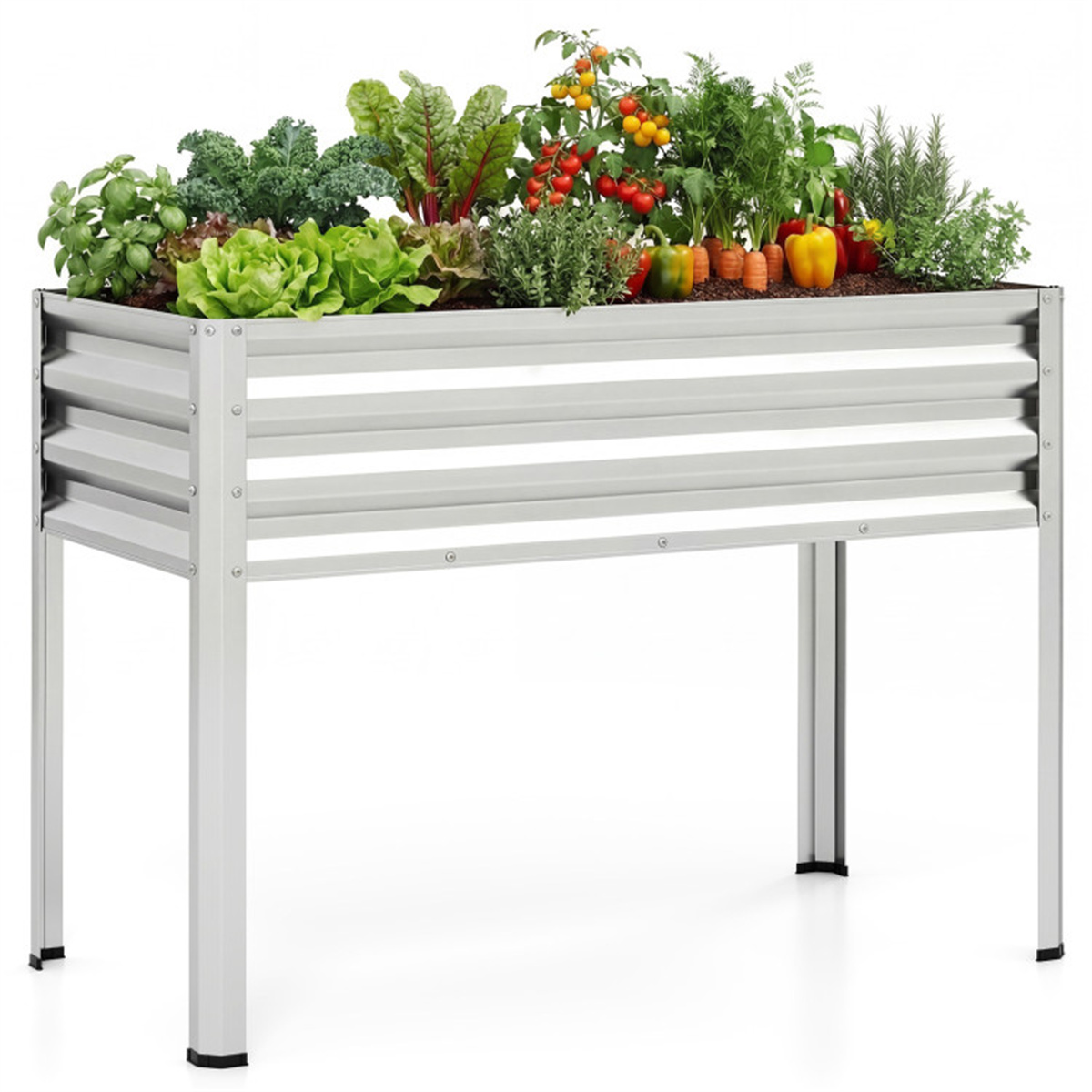 Planter Raised Metal - Canteiro Elevado de 44