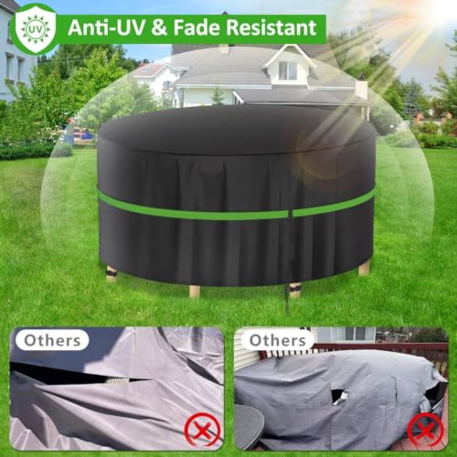 Capas redondas para móveis de  - Outdoor Furniture Table avaliação e preço