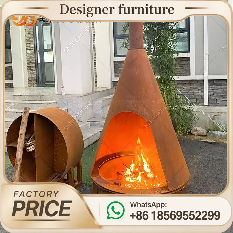 Fogão Portátil a Pellets de Ma - Outdoor Furniture Metal avaliação e preço