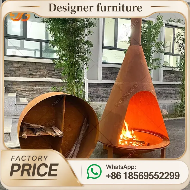 Fogão Portátil a Pellets de Ma - Outdoor Furniture Metal avaliação e preço