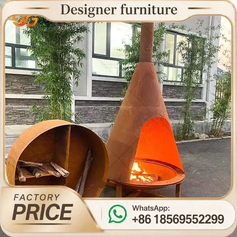 Fogão Portátil a Pellets de Ma - Outdoor Furniture Metal avaliação e preço