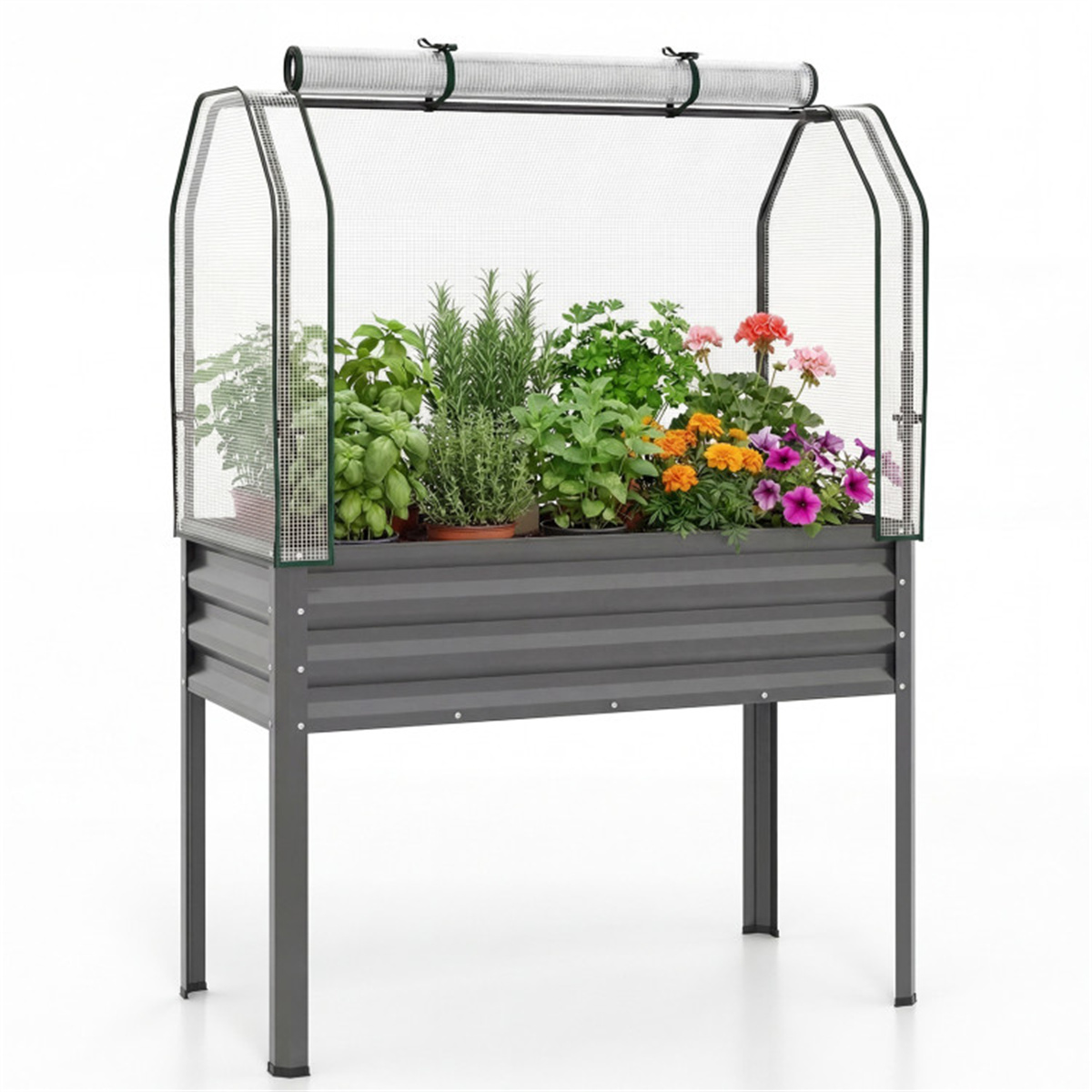 Canteiro Elevado de Metal 3 em - Planter Raised Metal avaliação e preço