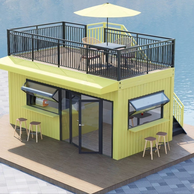Casa de contêiner 2 3 quartos  - Outdoor Furniture Metal avaliação e preço