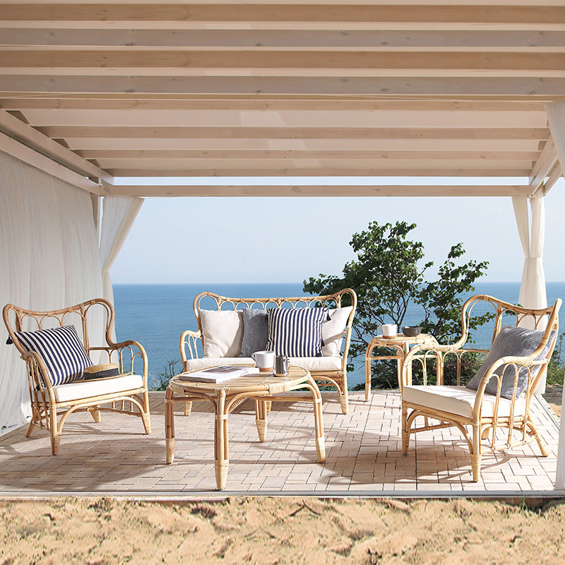 Sofá de Rattan Natural Persona - Outdoor Furniture Indonesia avaliação e preço