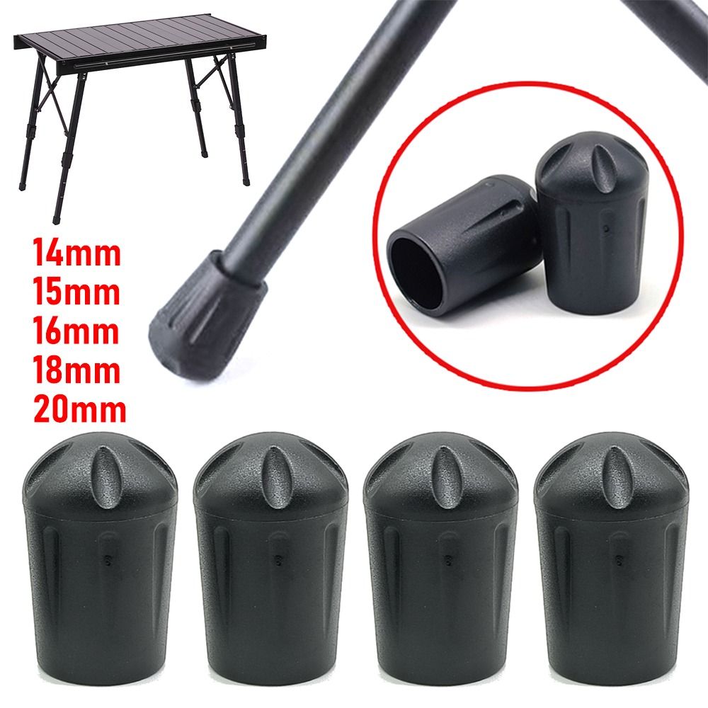4 pçs 14/15/16/18/20mm lua cad - Outdoor Furniture Leg Protectors avaliação e preço