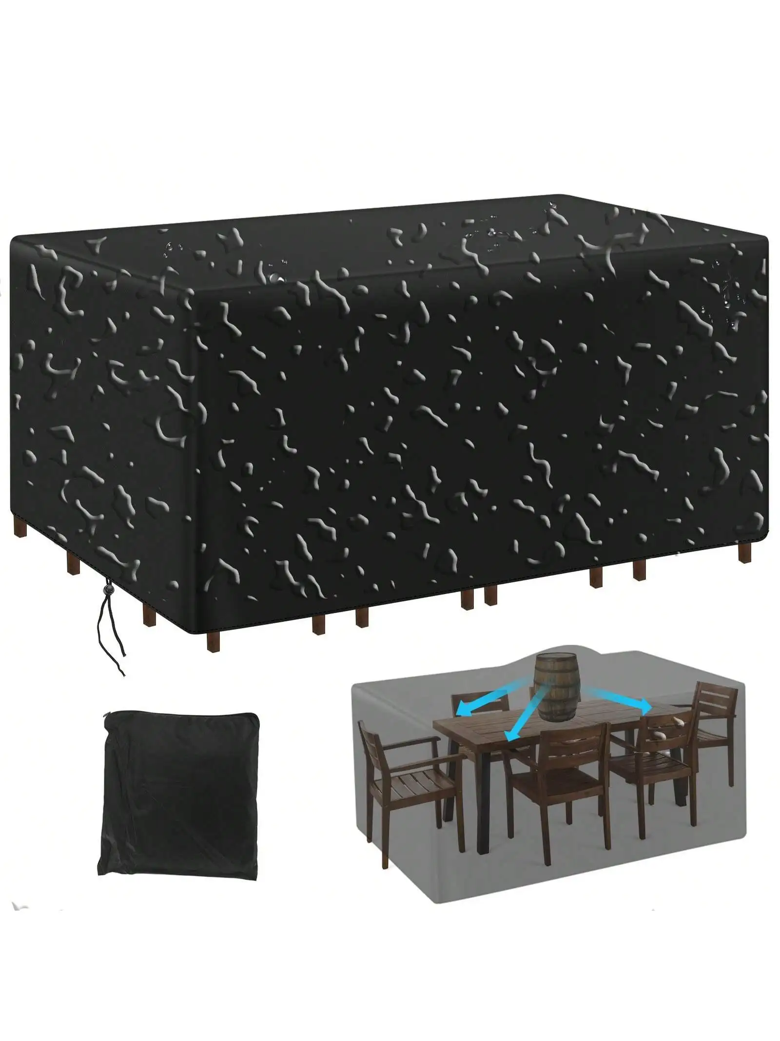 Capa Protetora Impermeável par - Outdoor Furniture Table avaliação e preço