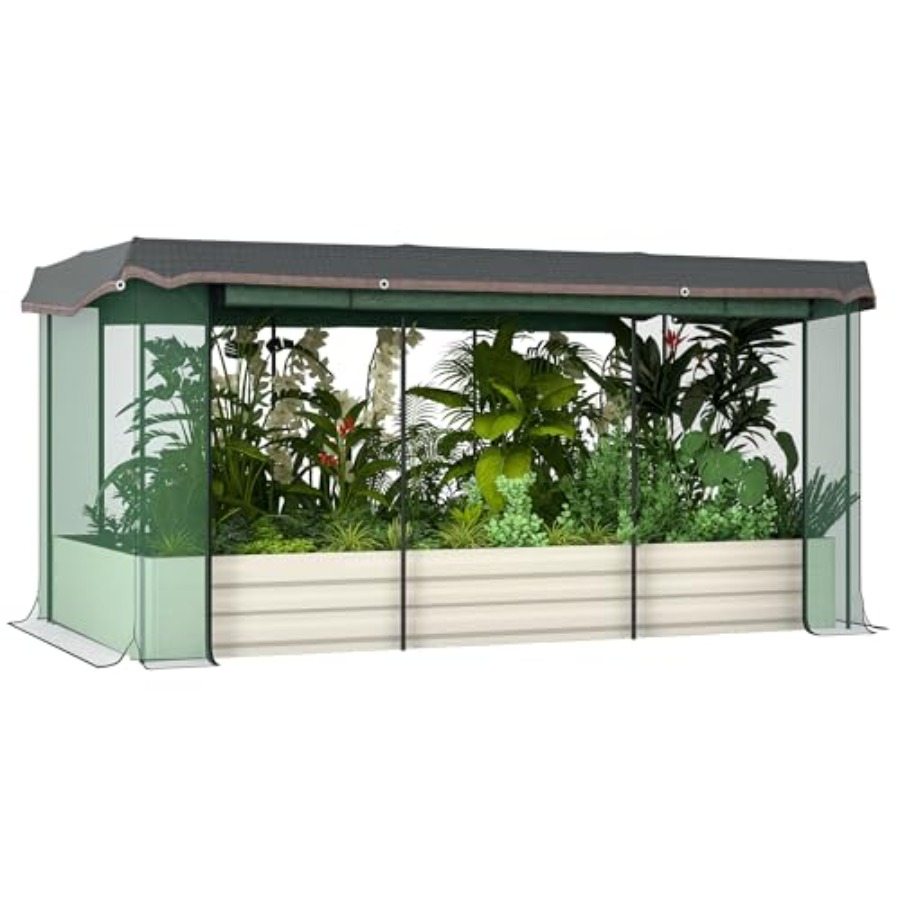 Canteiro Elevado Galvanizado d - Planter Raised Metal avaliação e preço