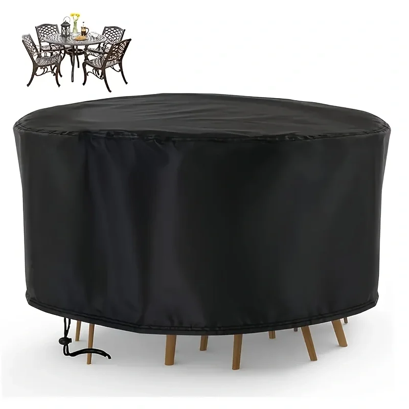 Capa redonda impermeável para  - Outdoor Furniture Table avaliação e preço